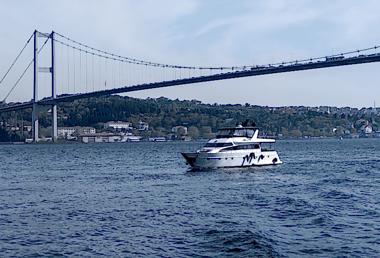 Istanbul Bosphorus Yacht Charter Locations and Boat Rental